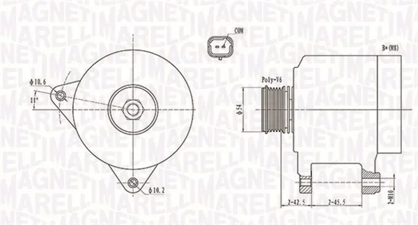 generátor MAGNETI MARELLI 063731914010